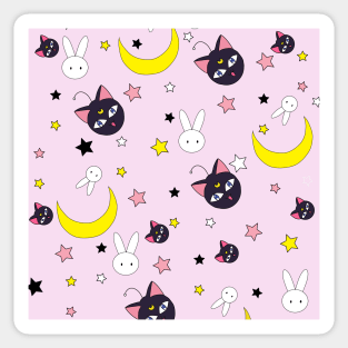 Sailor Moon Pattern Sticker